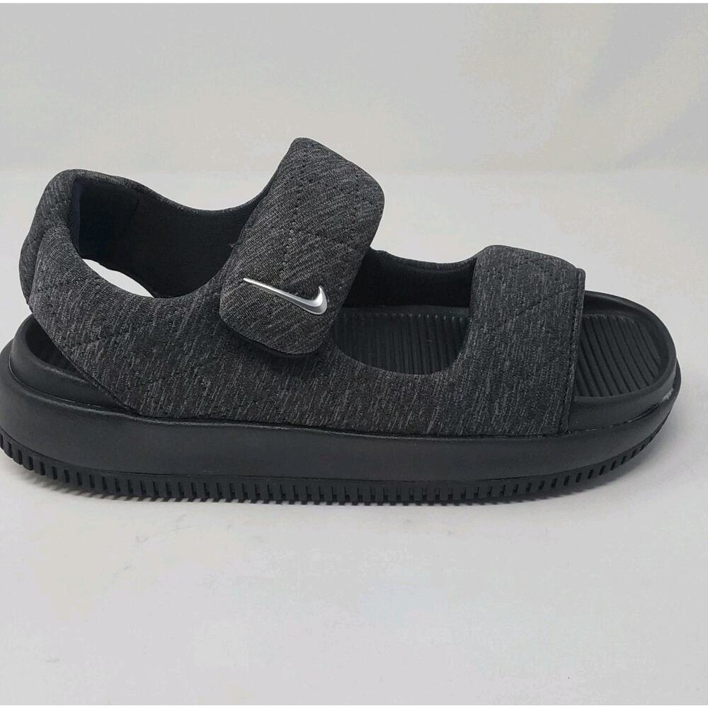 Nike Calm Sandal SE Women’s Size 8 Black Adjustable Comfort Slides HJ9000-002 - Picture 7 of 16
